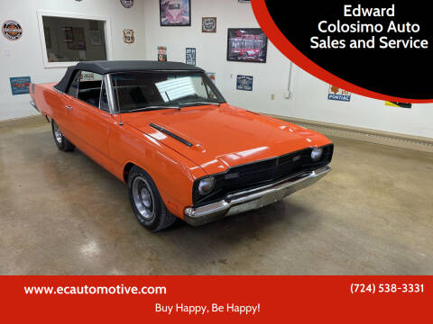 1969 Dodge Dart for sale at Edward Colosimo Auto Sales and Service in Evans City PA