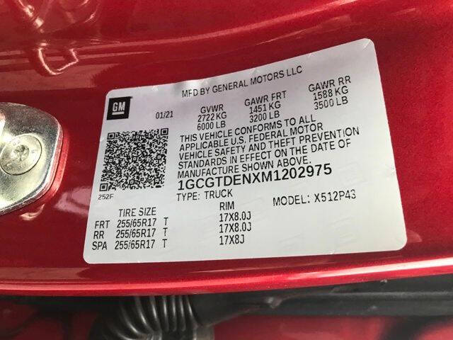 2021 Chevrolet Colorado