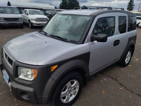 2004 Honda Element for sale at S and Z Auto Sales LLC in Hubbard OR