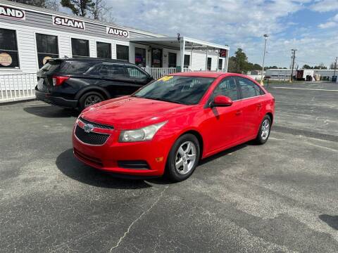 2014 Chevrolet Cruze for sale at Grand Slam Auto Sales in Jacksonville NC