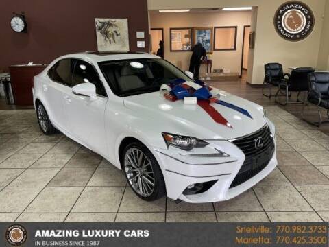 2015 Lexus IS 250 for sale at Amazing Luxury Cars in Snellville GA