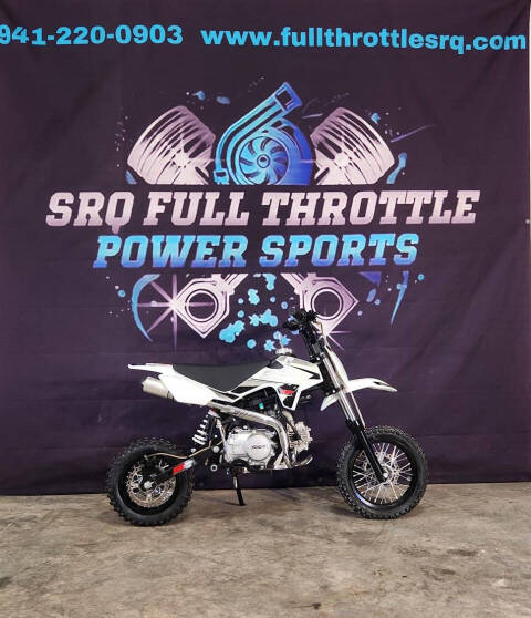 2021 SSR Motorsports SR110DX for sale at SRQ Full Throttle Power Sports in BRADENTON, FL