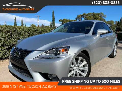 2015 Lexus IS 250 for sale at Tucson Used Auto Sales in Tucson AZ