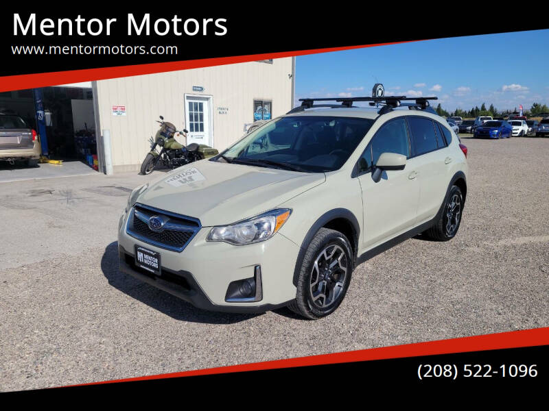 2017 Subaru Crosstrek for sale at Mentor Motors in Idaho Falls ID