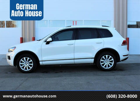 2012 Volkswagen Touareg for sale at German Auto House. in Fitchburg WI