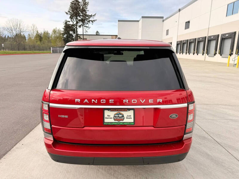 2014 Land Rover Range Rover HSE