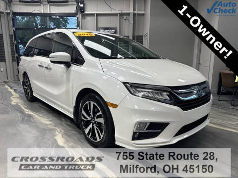 2019 Honda Odyssey for sale at Crossroads Car and Truck - Crossroads Car & Truck - Milford in Milford OH
