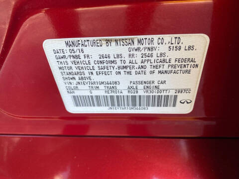 2016 Infiniti Q50 3.0T Premium