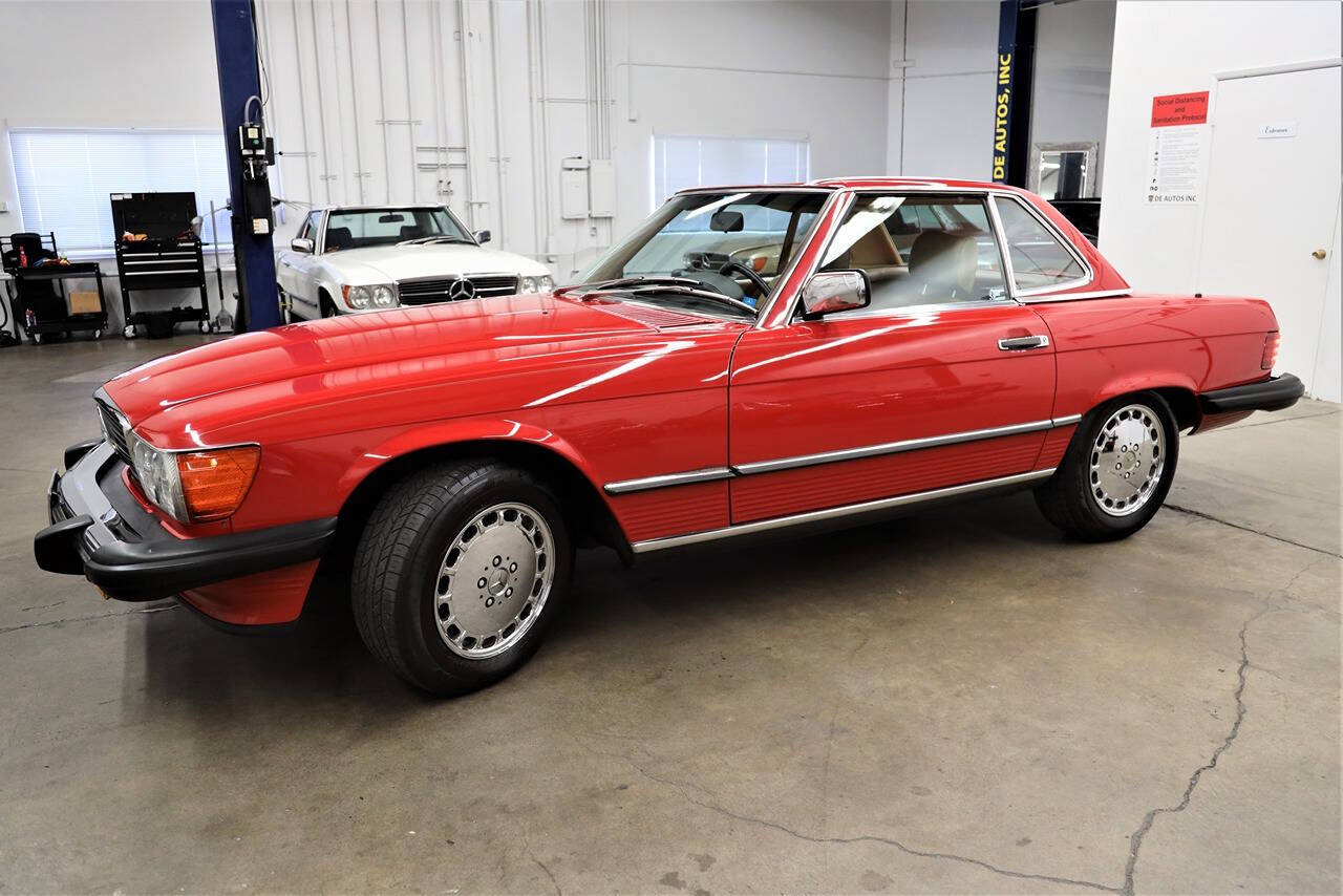 1986 Mercedes-Benz 560-Class for sale at DE AUTOS INC in San Juan Capistrano, CA