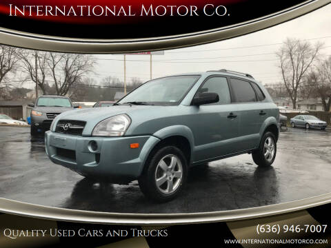 2007 Hyundai Tucson for sale at International Motor Co. in Saint Charles MO