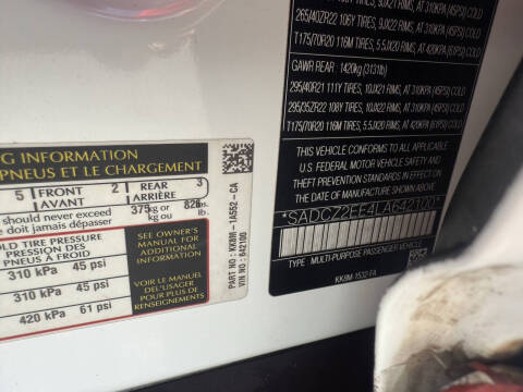 2020 Jaguar F-PACE SVR