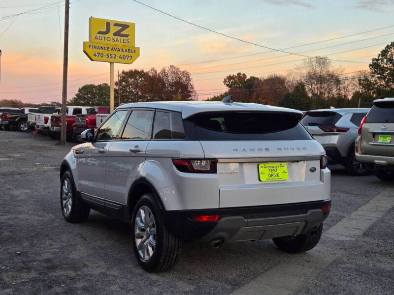 2018 Land Rover Range Rover Evoque