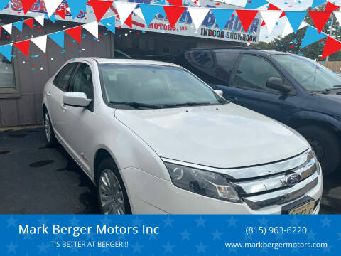 2010 Ford Fusion Hybrid for sale at Mark Berger Motors Inc in Rockford IL