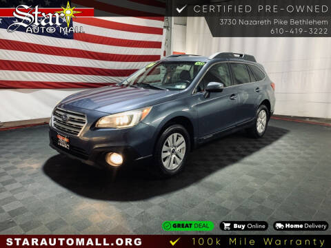 2016 Subaru Outback for sale at Star Auto Mall in Bethlehem PA