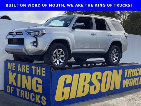 2021 Toyota 4Runner for sale at Gibson Truck World in Sanford FL