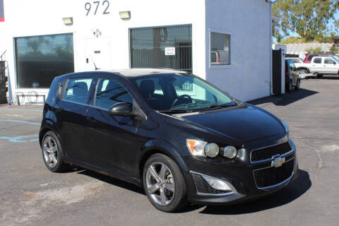 2013 Chevrolet Sonic RS Manual