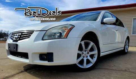 2008 Nissan Maxima for sale at Real Deals of Florence, LLC in Effingham SC