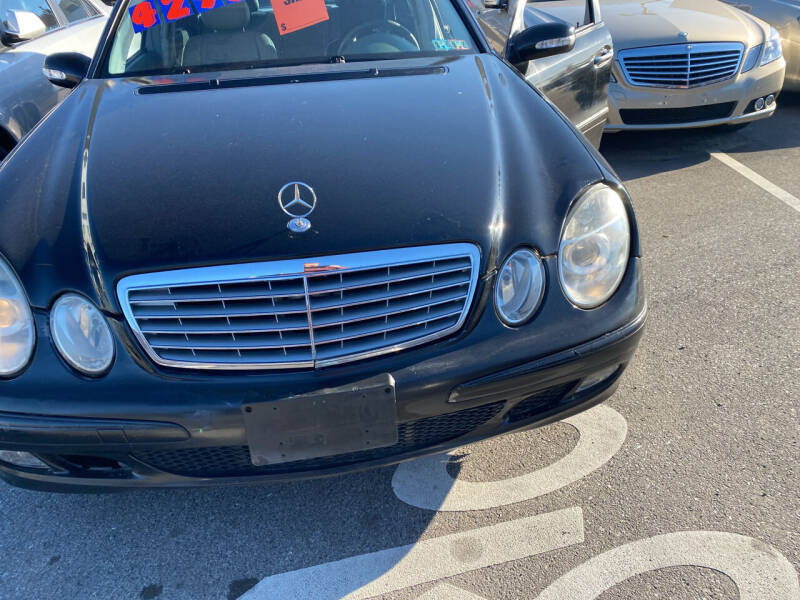 2003 Mercedes-Benz E-Class for sale at K J AUTO SALES in Philadelphia PA