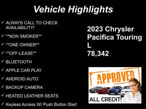 2023 Chrysler Pacifica Touring L