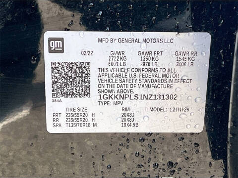 2022 GMC Acadia Denali