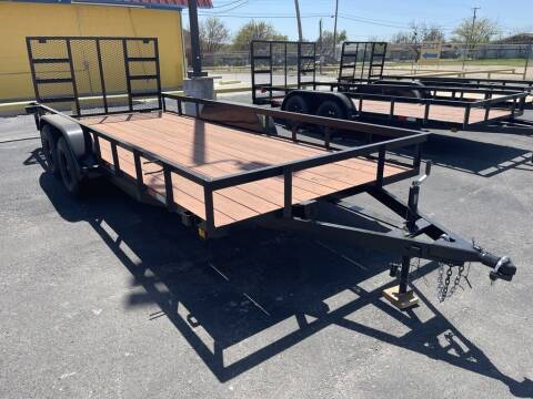 2021 P &amp;C TRAILER &amp; REPAIR 83X18 UTILITY for sale at Lipscomb Powersports in Wichita Falls TX