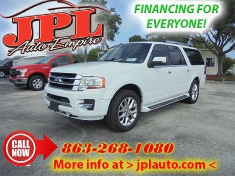 2017 Ford Expedition EL for sale at JPL AUTO EMPIRE INC. in Lake Alfred FL