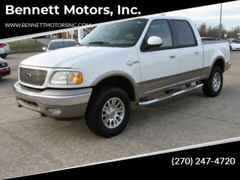 2003 Ford F-150 for sale at Bennett Motors, Inc. in Mayfield KY