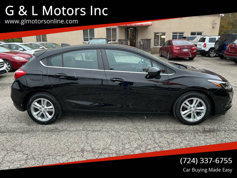 2017 Chevrolet Cruze for sale at G & L Motors Inc in New Kensington PA