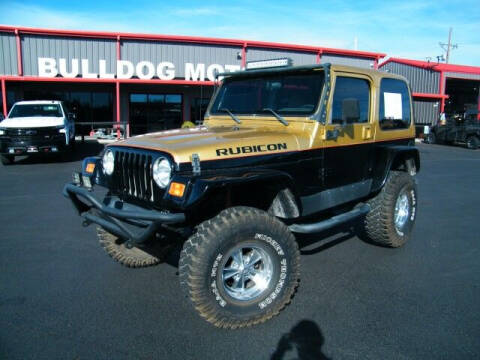 2001 Jeep Wrangler for sale at Bulldog Motor Company in Borger TX