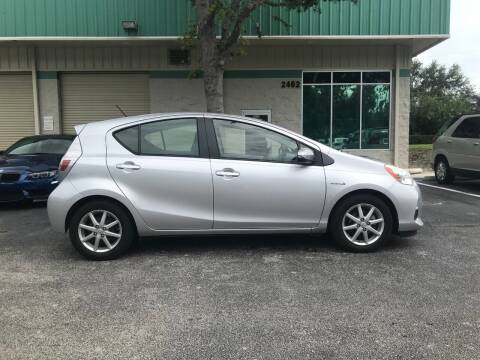 2012 Toyota Prius c for sale at CARPORT SALES AND  LEASING in Oviedo FL