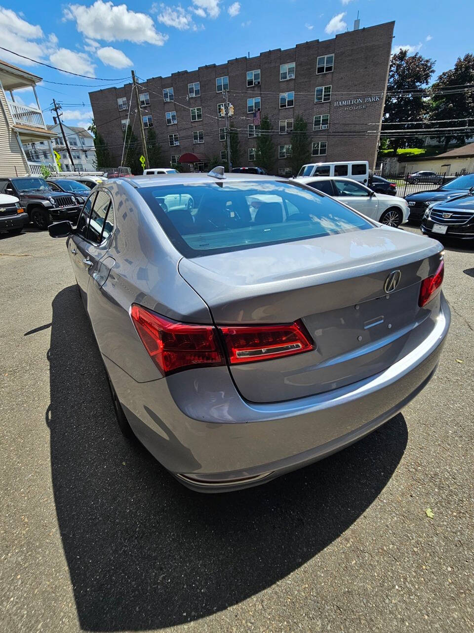 2020 Acura TLX for sale at RENOS AUTO SALES LLC in Waterbury, CT