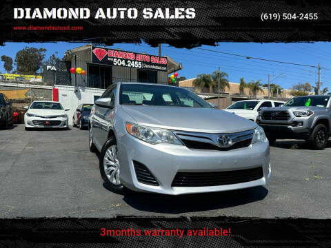 2014 Toyota Camry for sale at DIAMOND AUTO SALES in El Cajon CA