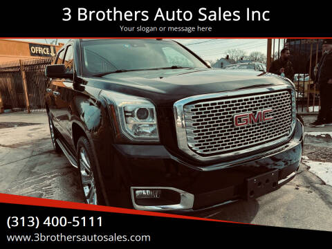 2016 GMC Yukon for sale at 3 Brothers Auto Sales Inc in Detroit MI