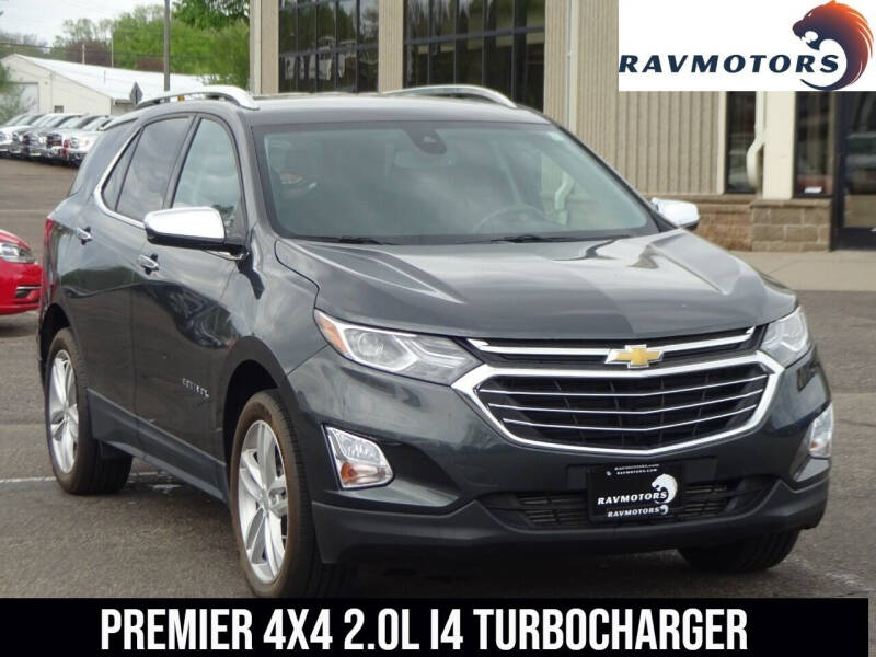2020 Chevrolet Equinox for sale at RAVMOTORS - CRYSTAL in Crystal MN