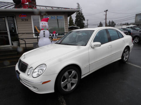 2004 Mercedes-Benz E-Class for sale at WEST COAST CAR SALES in Salem OR