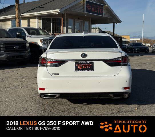 2018 Lexus GS 350 F SPORT