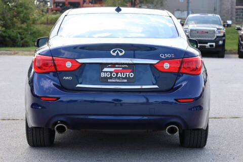 2017 Infiniti Q50 Red Sport 400