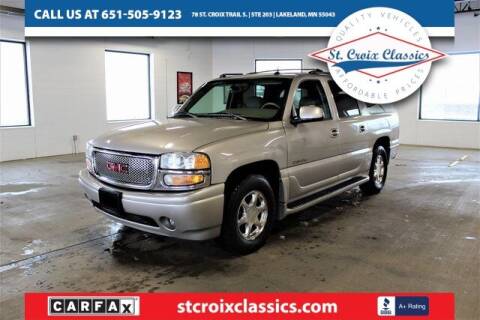 2004 GMC Yukon XL for sale at St. Croix Classics in Lakeland MN