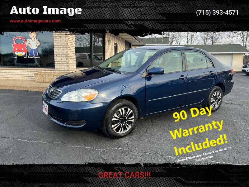 2006 Toyota Corolla for sale at Auto Image in Schofield WI