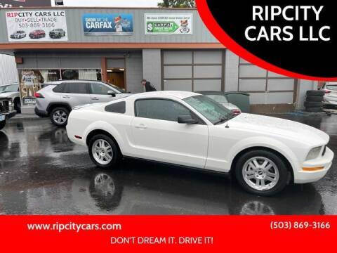 2008 Ford Mustang for sale at RIPCITY CARS LLC in Portland OR
