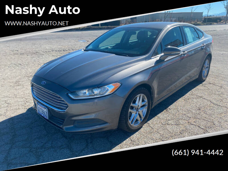 2013 Ford Fusion for sale at Nashy Auto in Lancaster CA