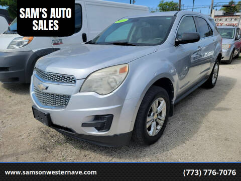 2010 Chevrolet Equinox for sale at SAM'S AUTO SALES in Chicago IL