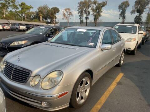 2004 Mercedes-Benz E-Class for sale at SoCal Auto Auction in Ontario CA