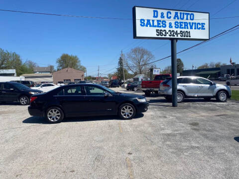 2007 Lincoln MKZ for sale at D&C Auto Sales LLC in Davenport IA