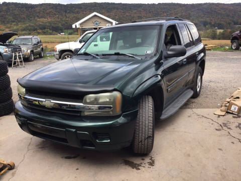 2002 Chevrolet TrailBlazer for sale at Troy's Auto Sales in Dornsife PA