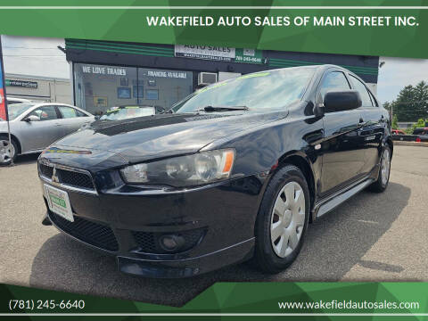 2011 Mitsubishi Lancer Sportback for sale at Wakefield Auto Sales of Main Street Inc. in Wakefield MA