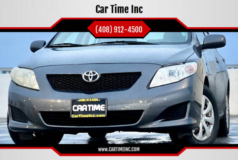2009 Toyota Corolla for sale at Car Time Inc in San Jose CA