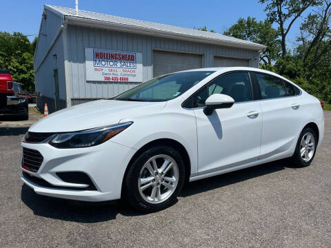 2017 Chevrolet Cruze for sale at HOLLINGSHEAD MOTOR SALES in Cambridge OH