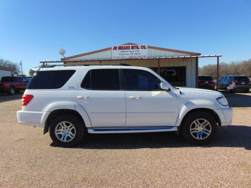 2003 Toyota Sequoia for sale at Jacky Mears Motor Co in Cleburne TX