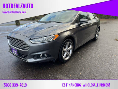 2016 Ford Fusion for sale at HOTDEALZAUTO in Salem OR